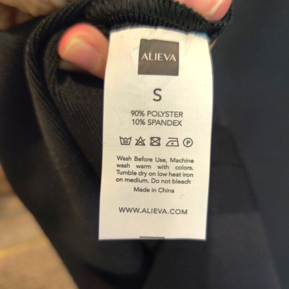 NWT Size S, Alieva "Silvia" Black Bodycon Dress, Diamond Studded Sweetheart Cut - Picture 4 of 4